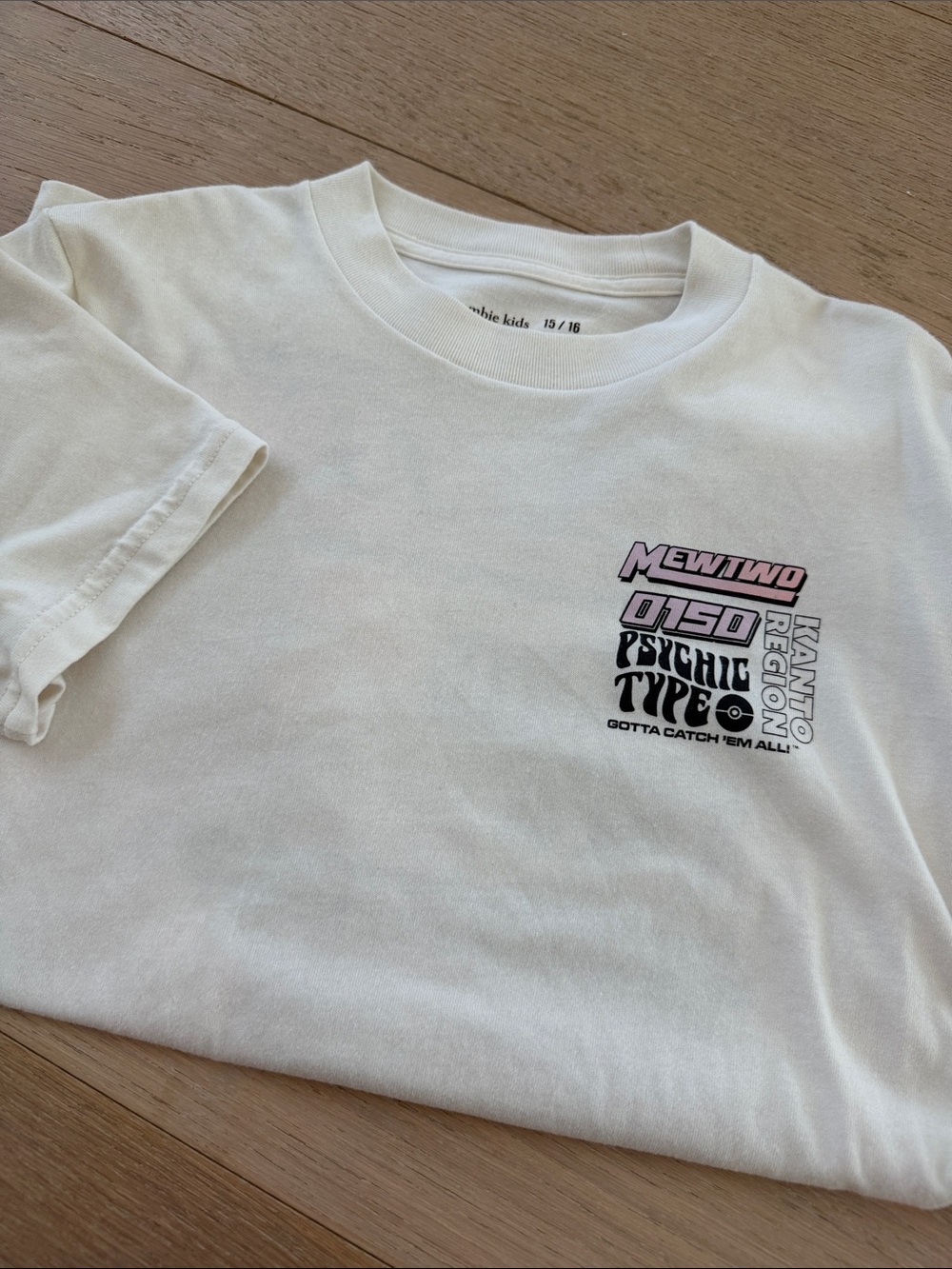 Abercrombie Kids Pokémon Mewtwo Graphic Tee, Size 15/16